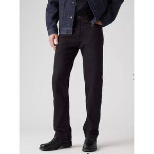 Levi’s Flex 505™ REGULAR FIT MEN'S JEANS Black size 38W X 32L NWT